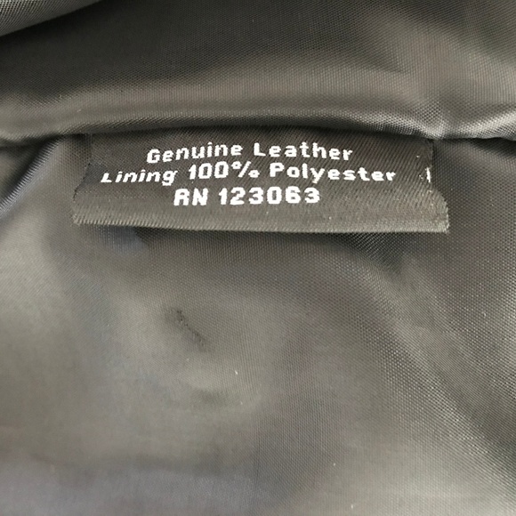 Men's XL Understated Leather Motorcycle Jacket - Picture 5 of 8